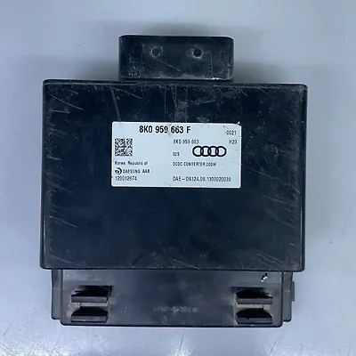 Voltage Converter Control Module - 2014 Audi A7