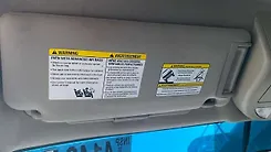 Sun visor - 2010 Infiniti QX56 5.6i