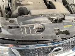 Radiator cover baffle - 2014 Nissan Pathfinder