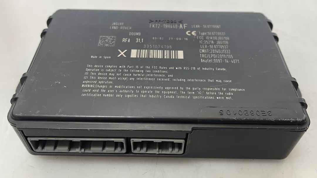 Keyless Control Module  - 2013 Jaguar XF