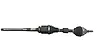Axle (RH) - 2015 Lincoln MKC
