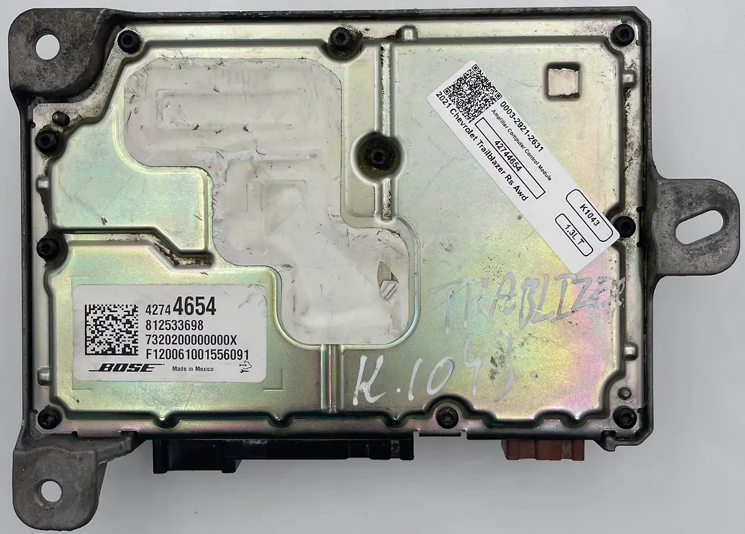Amplifier Computer Control Module - 2021 Chevrolet Trailblazer RS AWD