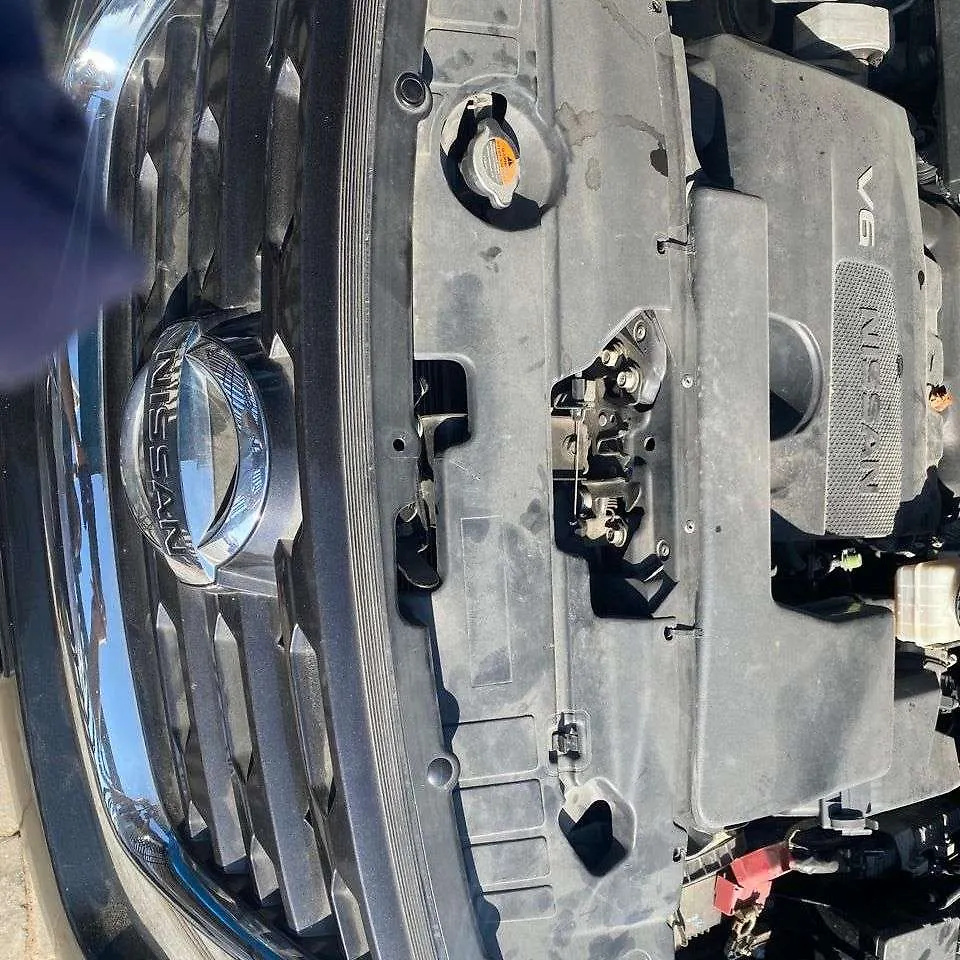 Radiator cover baffle - 2017 Nissan Pathfinder