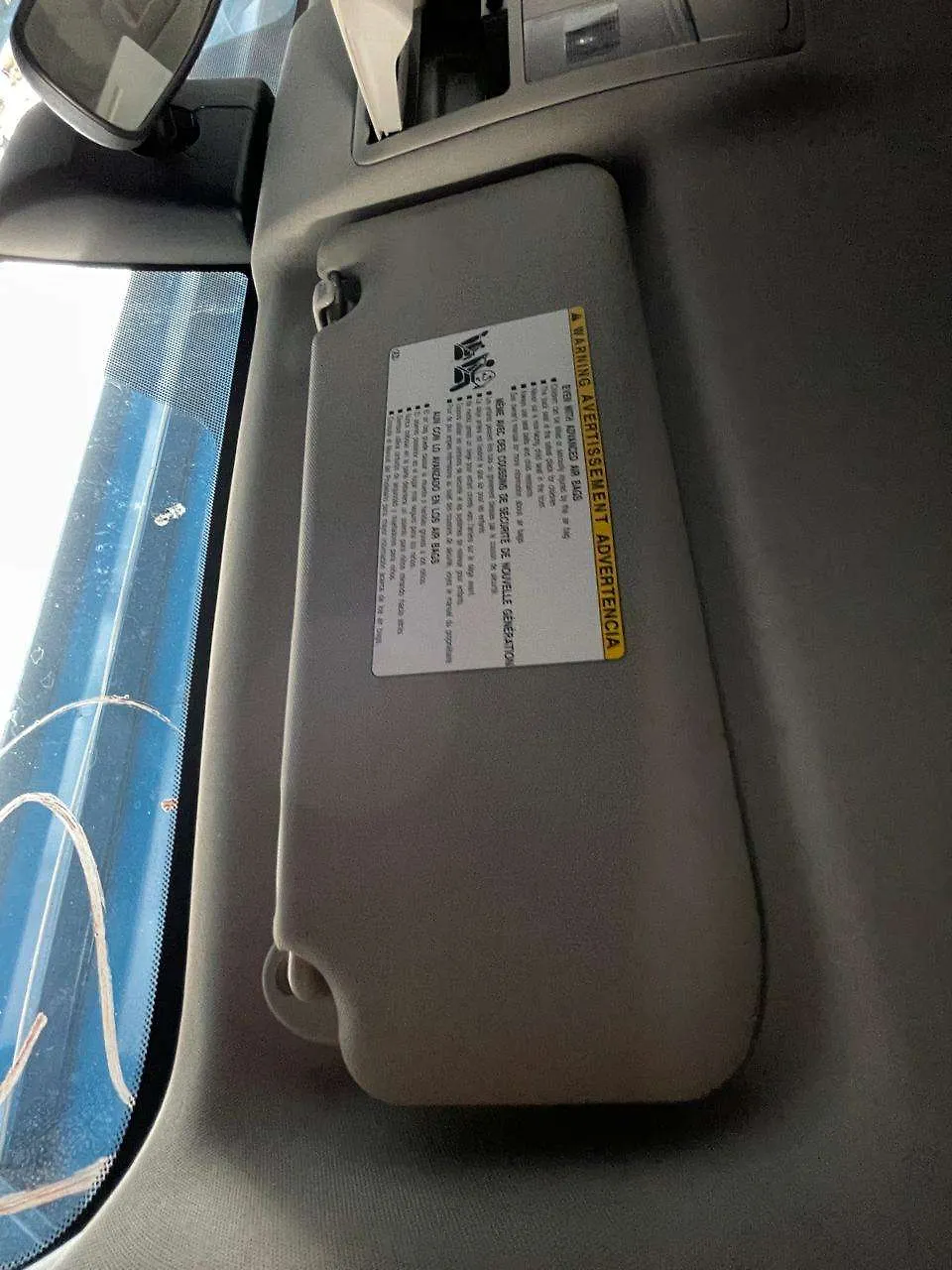 Sun visor - 2018 Toyota RAV4 2.5