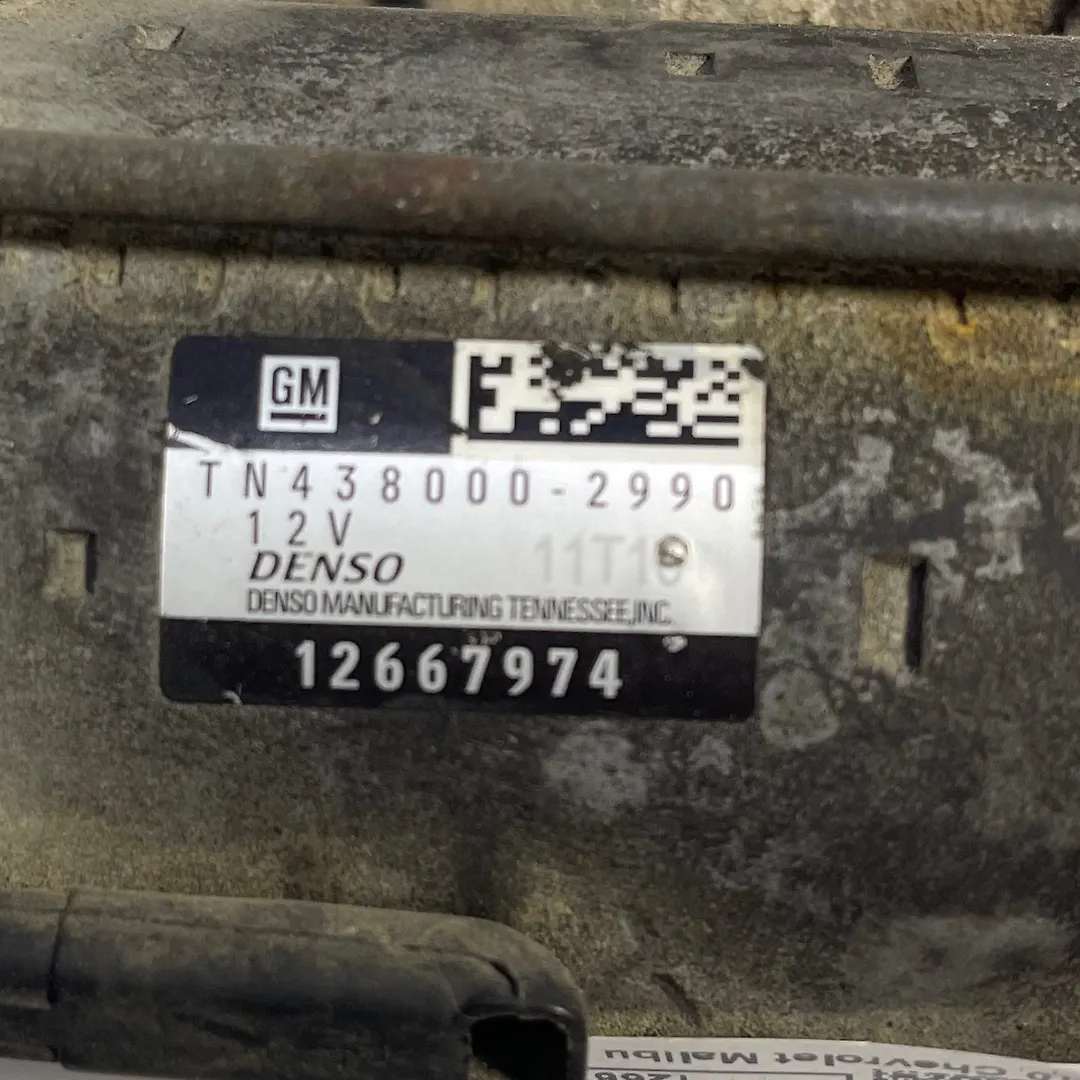 Starter Motor - 2010 Chevrolet Malibu