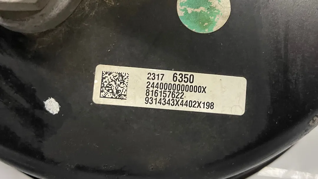 Brake booster - 2016 Chevrolet Impala LT