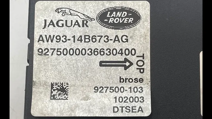 Trunk Control Module - 2011 Jaguar XJ
