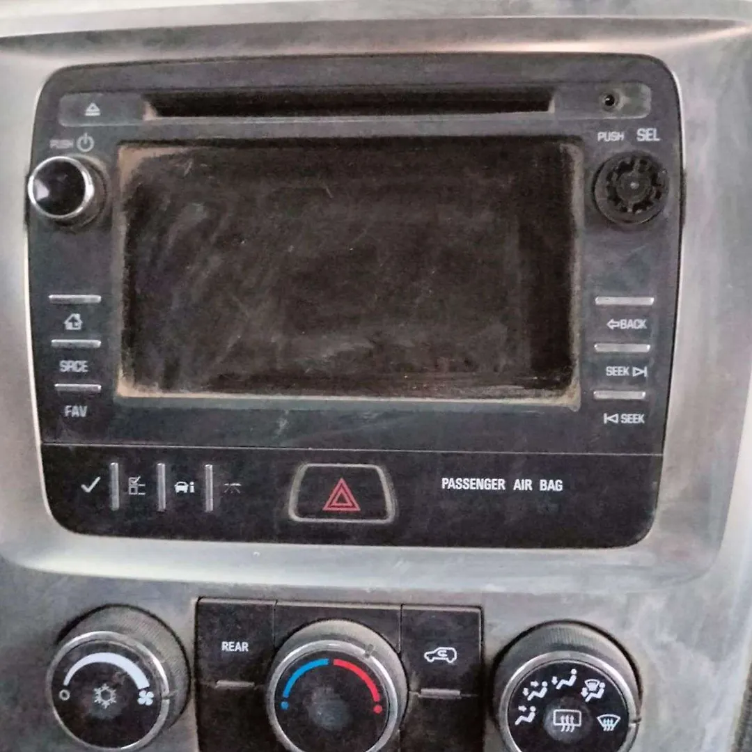 Info/GPS/TV Screen - 2014 GMC Acadia