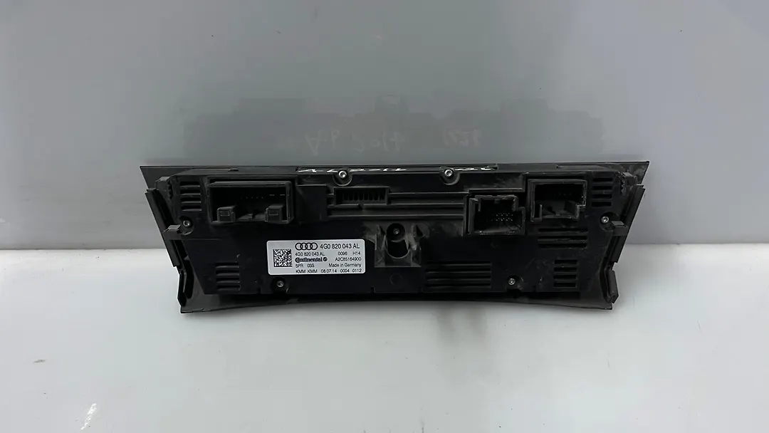 A/C Heater Climate Control Switch - 2015 Audi A6