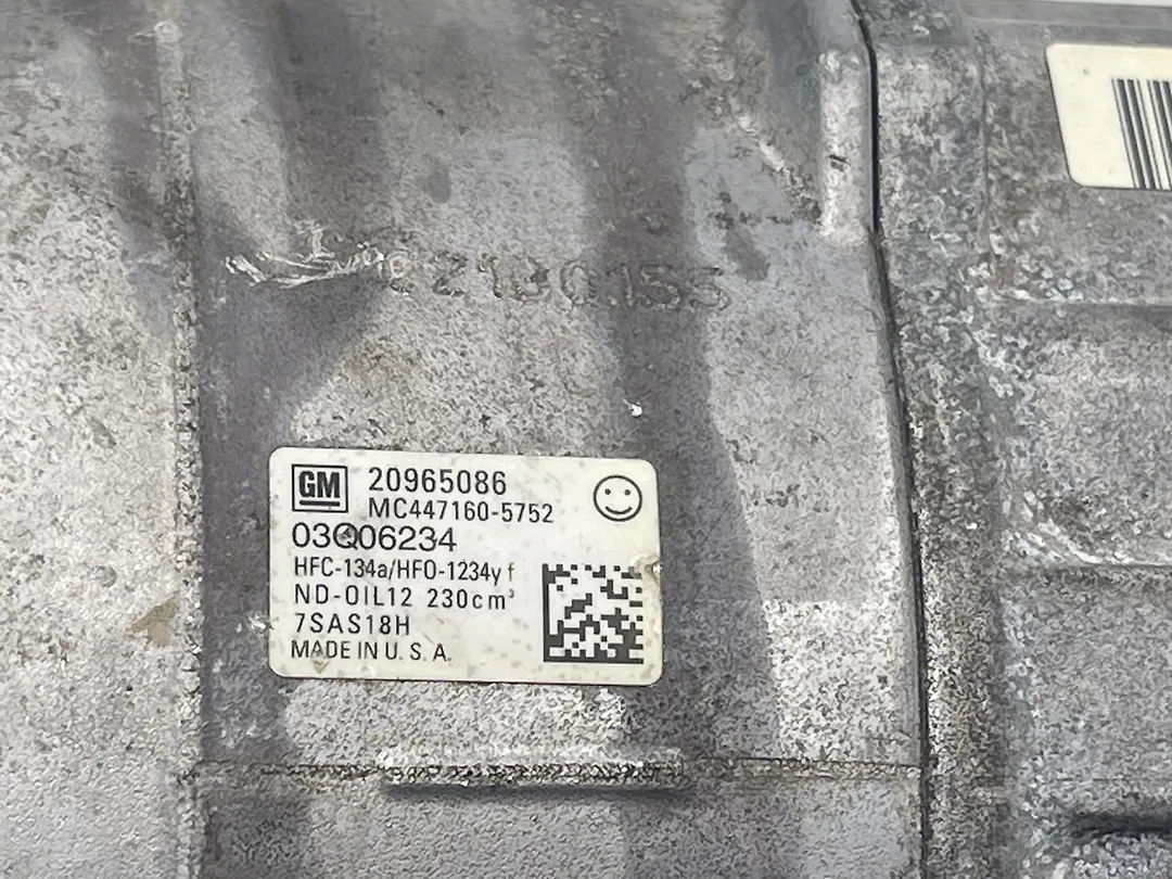 AC Compressor - 2013 GMC Acadia SLT 1