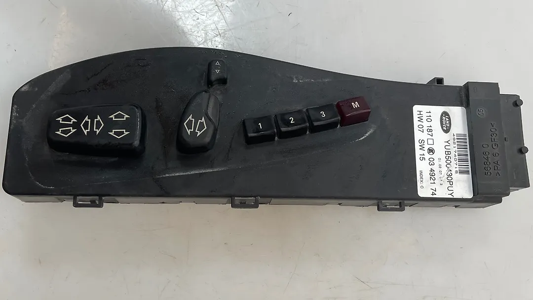 Front Seat Switch Control - 2007 Land Rover RANGE ROVER VOGUE