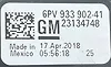 Pedal brake/clutch - 2018 Chevrolet Traverse LS