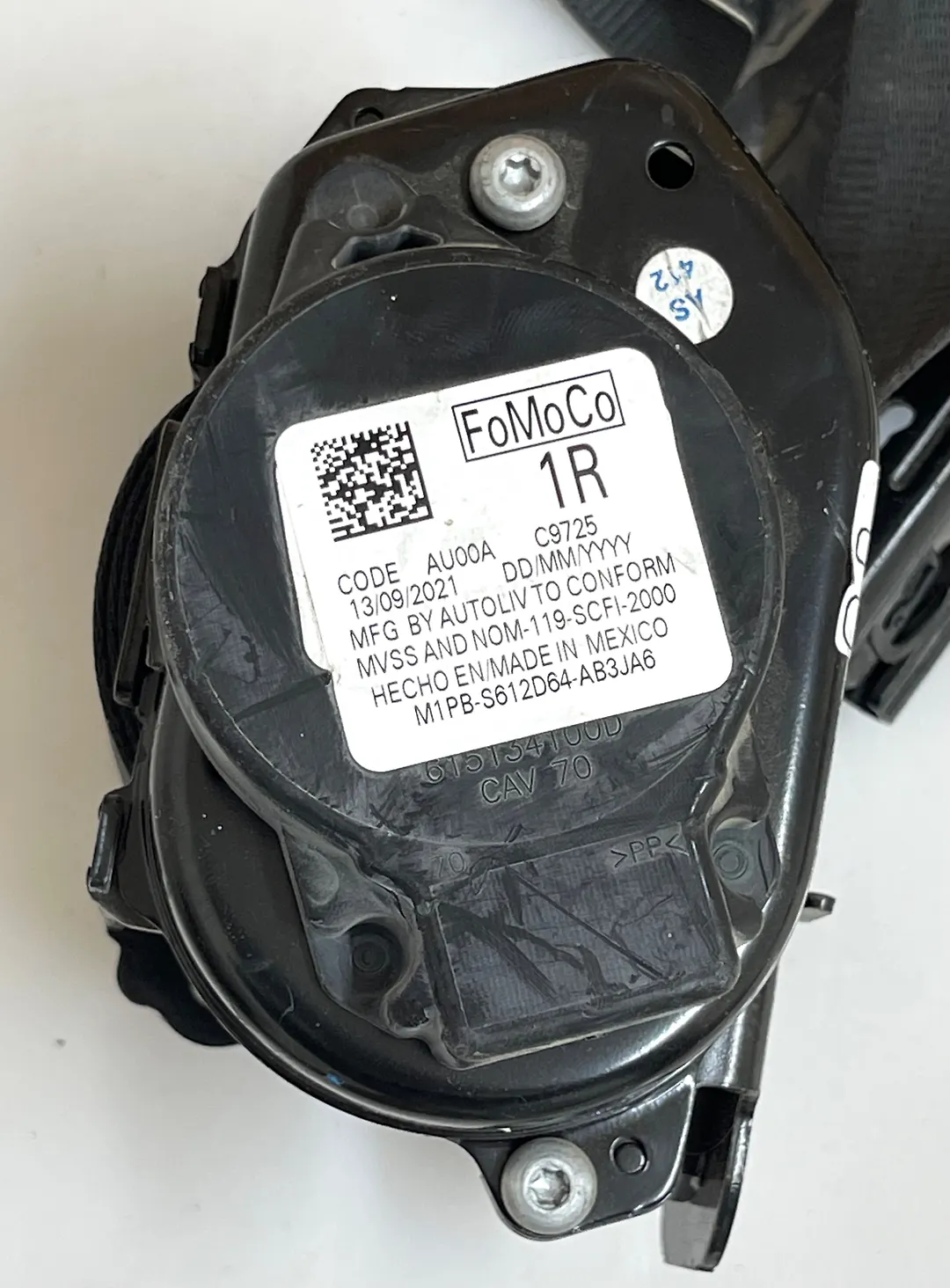 Seat belt front - 2021 Ford Bronco Sport BIG BEND