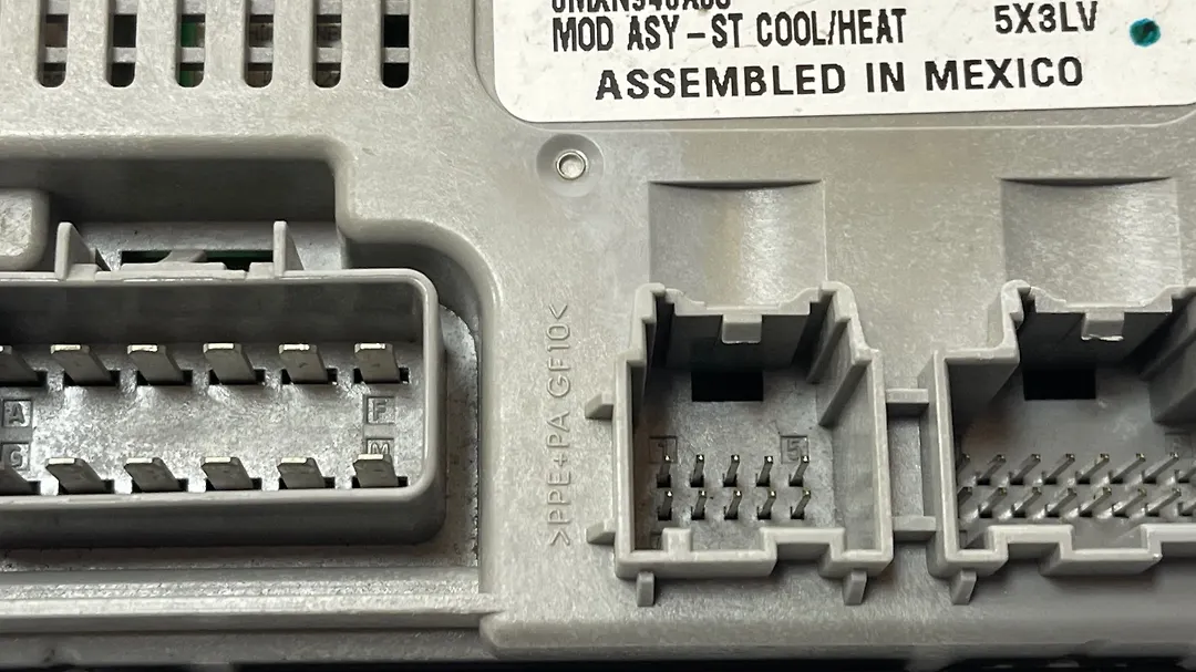 Seat Cool & Heat Control Module - 2013 Jaguar XF