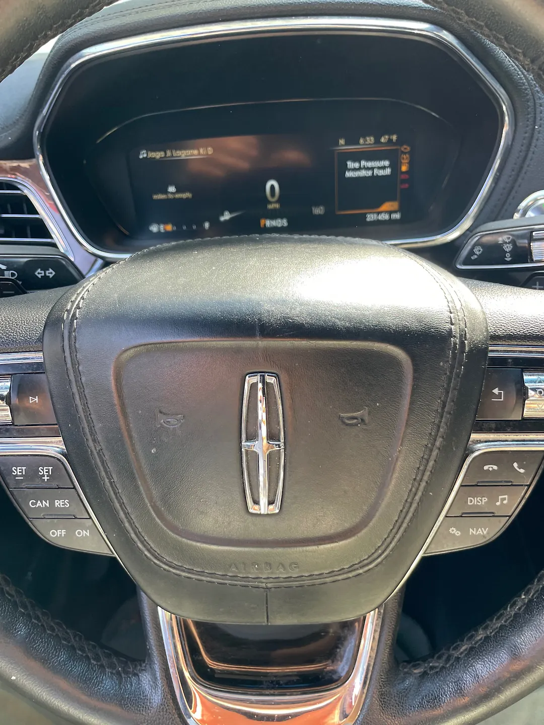 Airbag (Steering) - 2017 Lincoln Continental