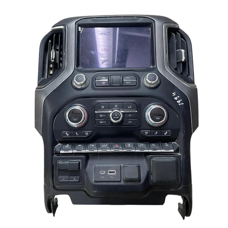 Info Display Screen Radio - 2019 GMC Sierra