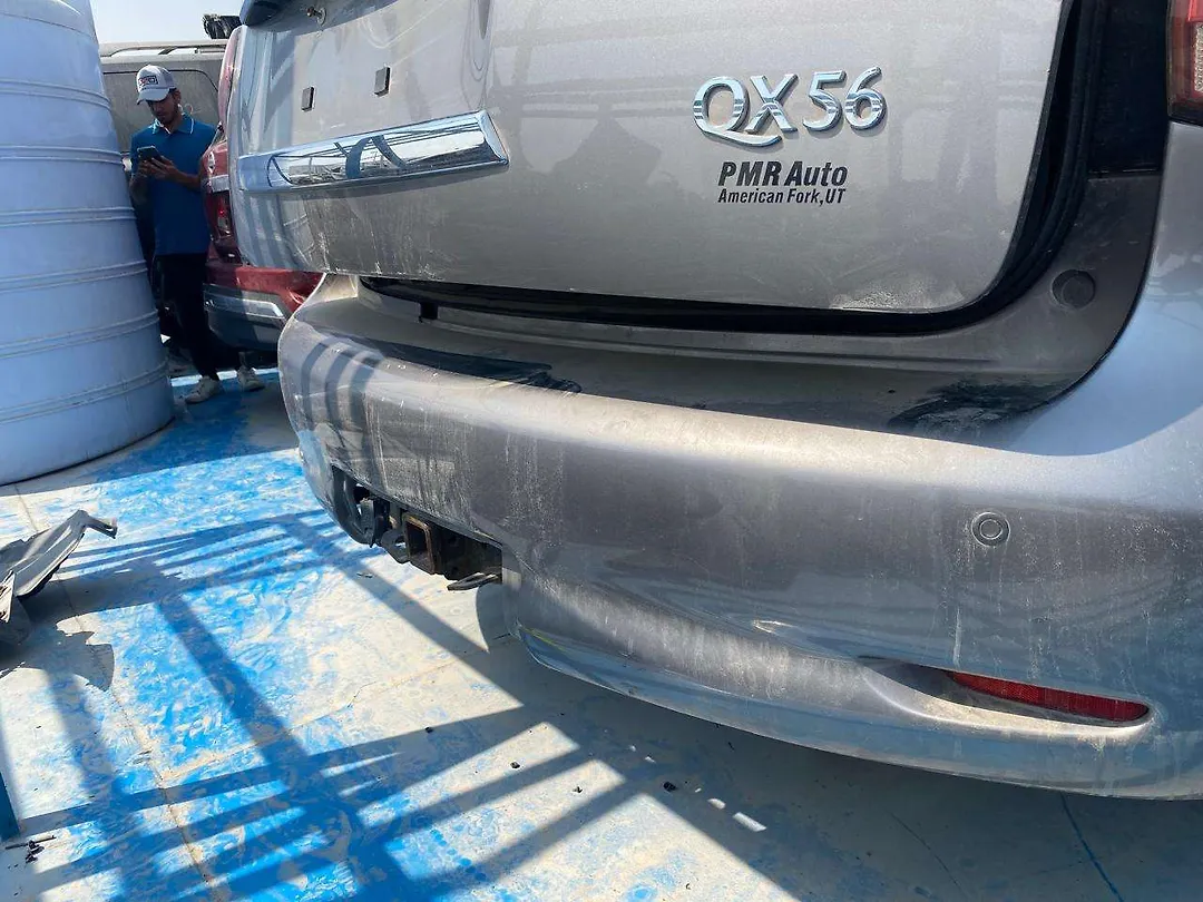 Rear Bumper - 2011 Infiniti QX56