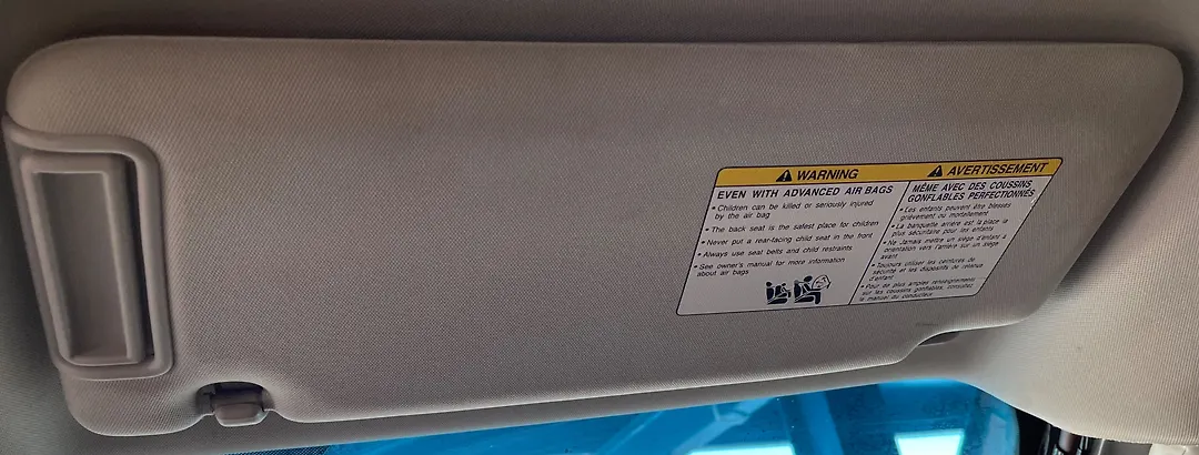 Sun visor - 2013 Infiniti QX56