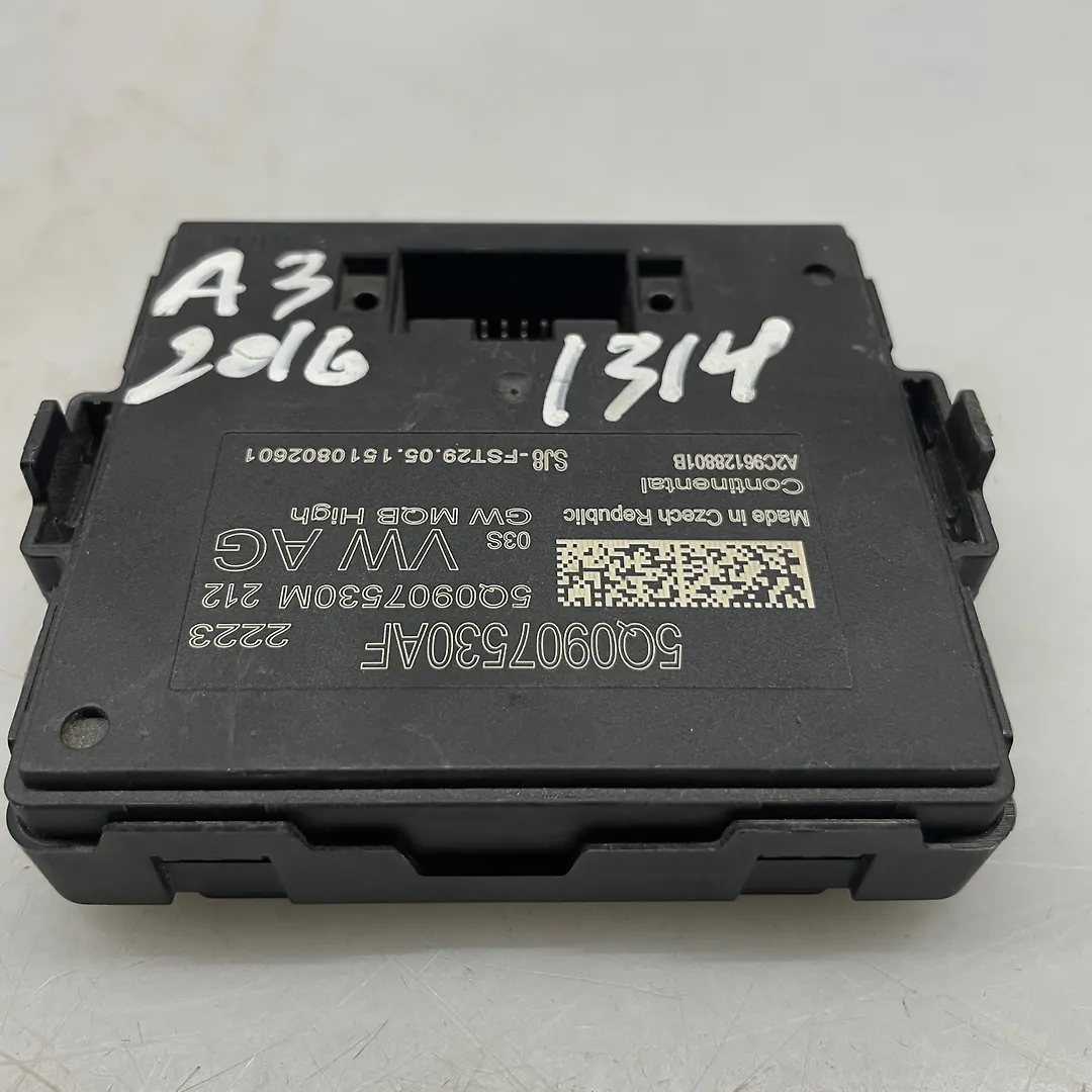 Gateway computer - 2016 Audi A3