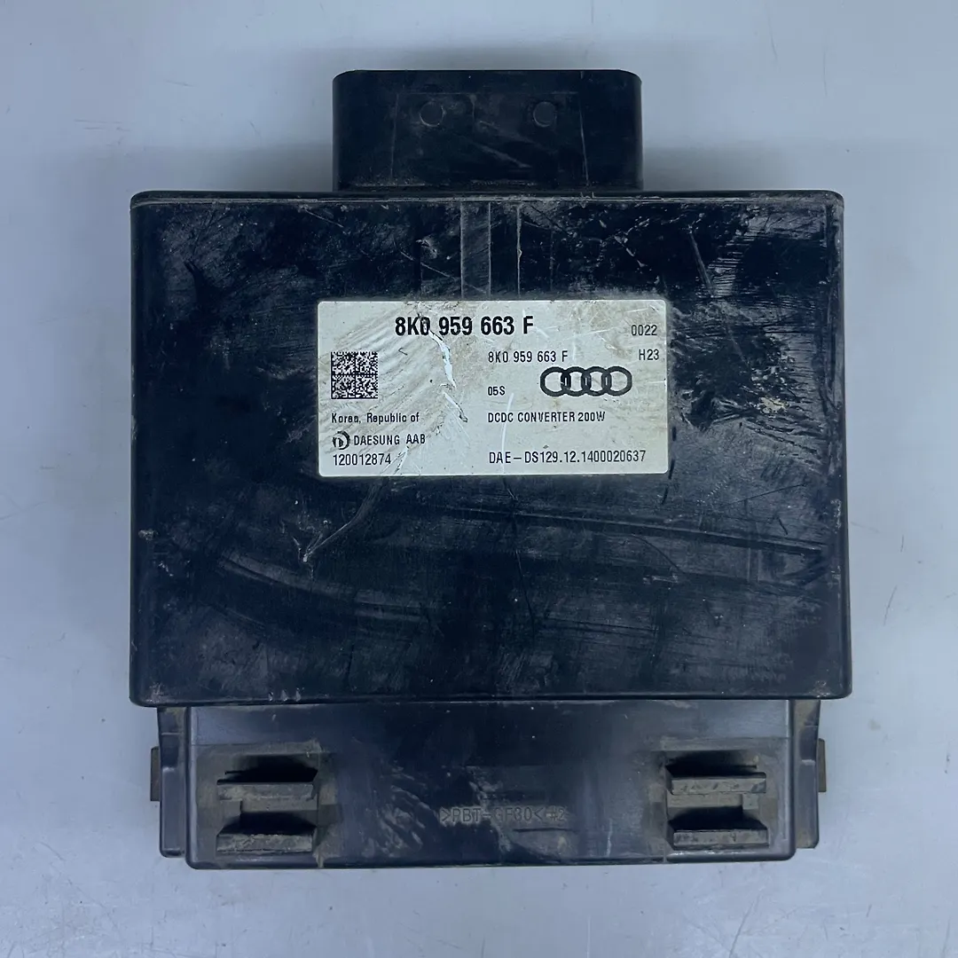 Volt Converter - 2016 Audi A6
