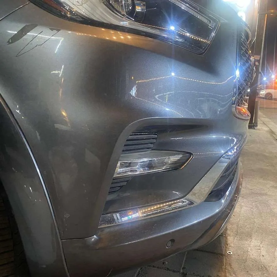 Front Bumper - Part purchased from Quick wheel rent a car