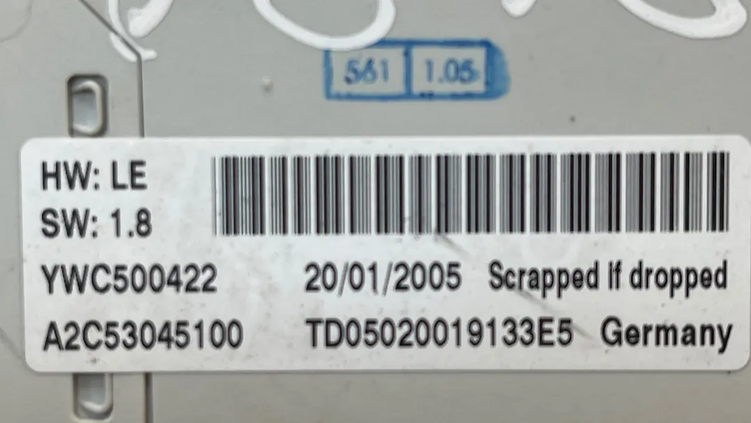 Navigation Control Module - 2005 Land Rover VOGUE