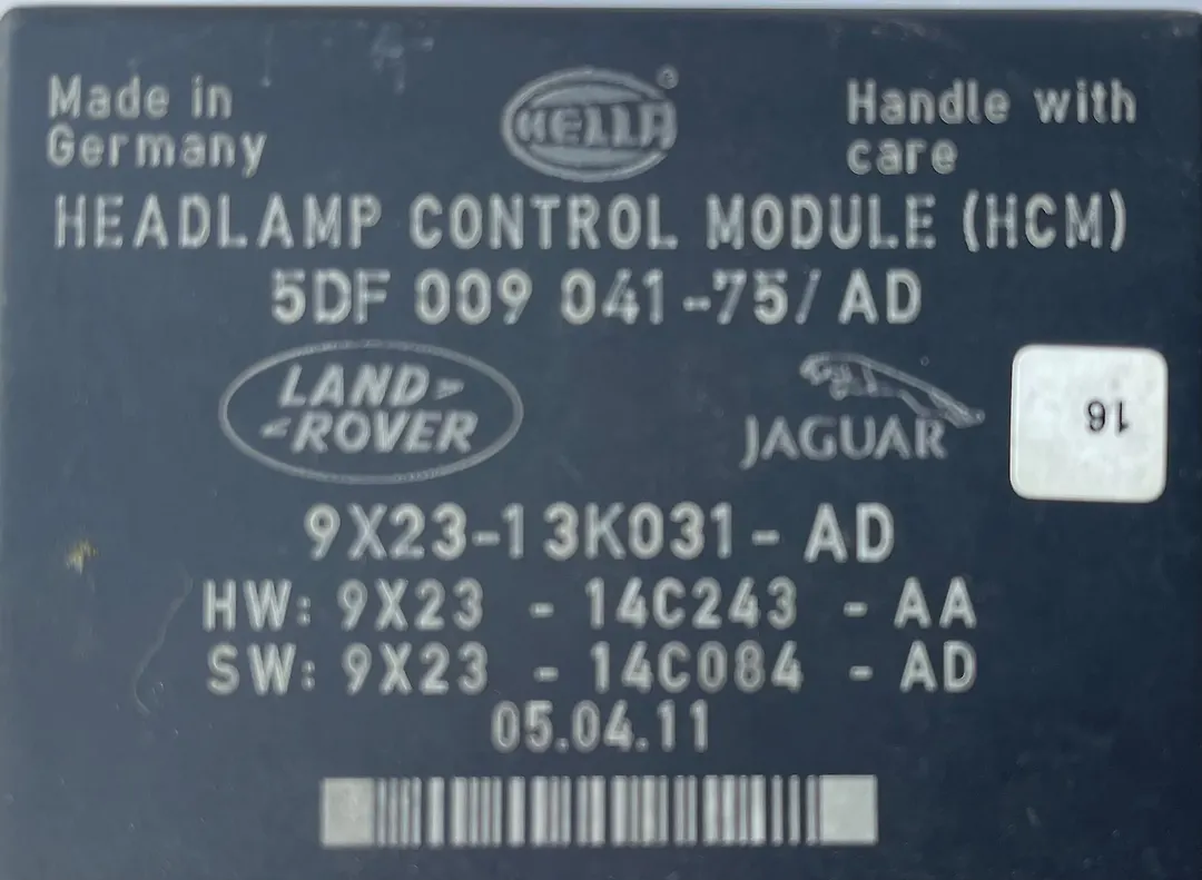 Headlight Module - 2011 Jaguar XF