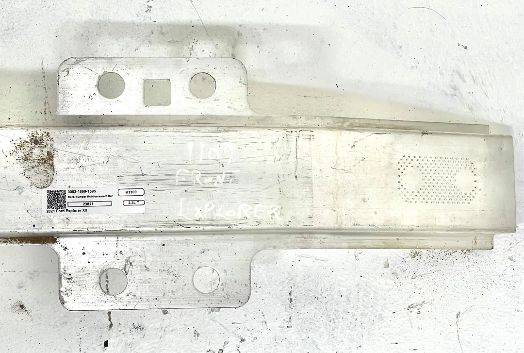 Back Bumper Reinforcement Bar - 2021 Ford Explorer XLT