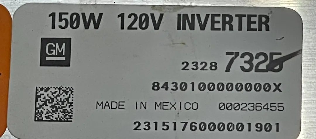  AC and DC Power Control Module - 2015 Chevrolet SILVERADO