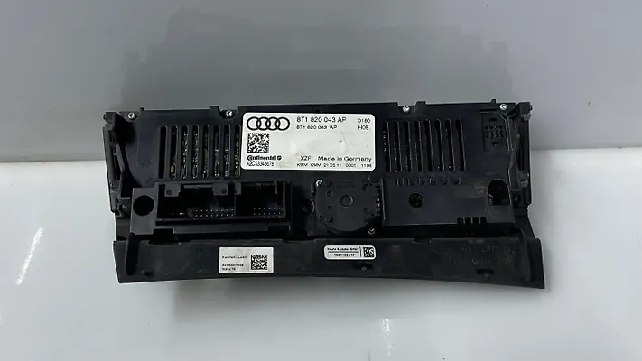 A/C Heater Climate Control Switch - 2012 Audi S4 