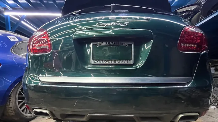 Rear Bumper - 2013 Porsche Cayenne