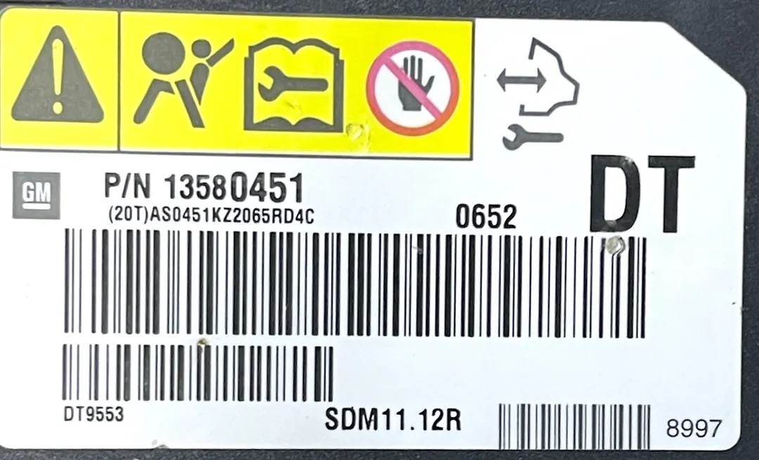 Air bag Module - 2012 GMC Sierra