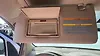 Sun visor - 2011 Nissan Pathfinder 4.0