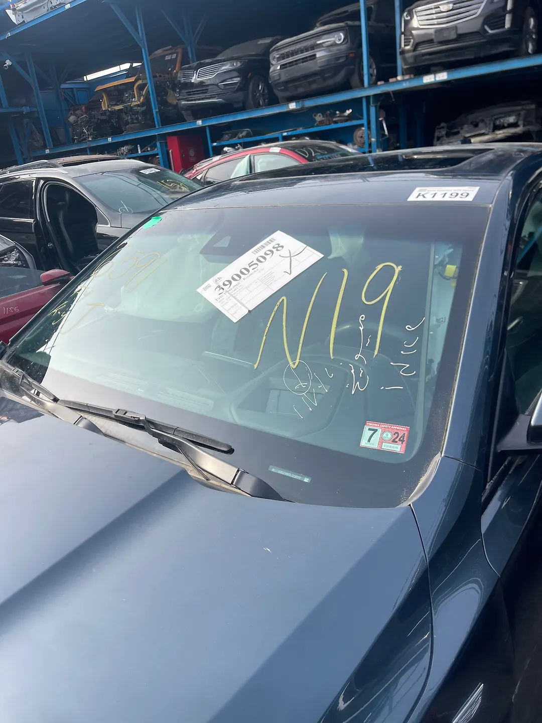Windshield glass - 2020 Cadillac CT4 Sport