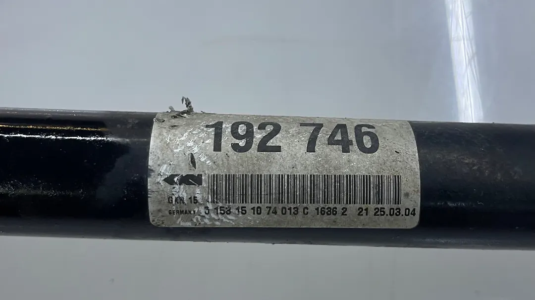 Axle Rear (RH) - 2010 Maserati Quattroporte