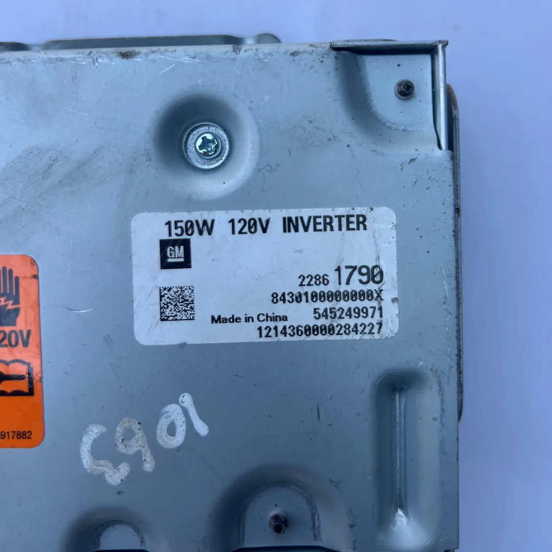  AC and DC Power Control Module - 2015 Chevrolet Impala