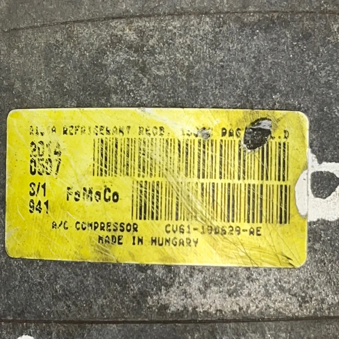AC Compressor - 2015 Lincoln MKC LS
