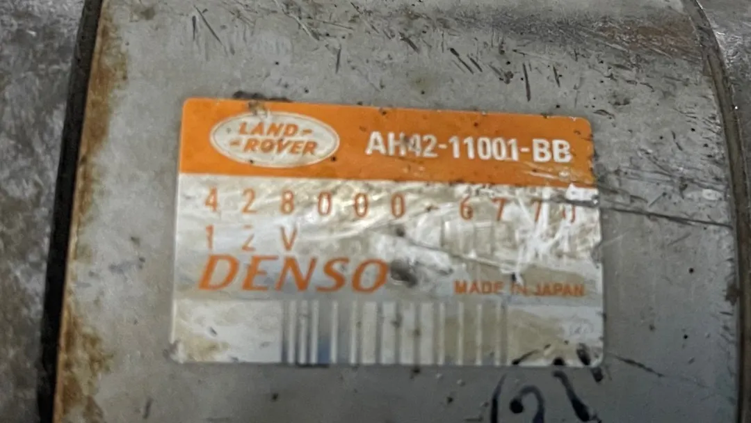 Starter Motor - 2013 Land Rover LR4 HSE