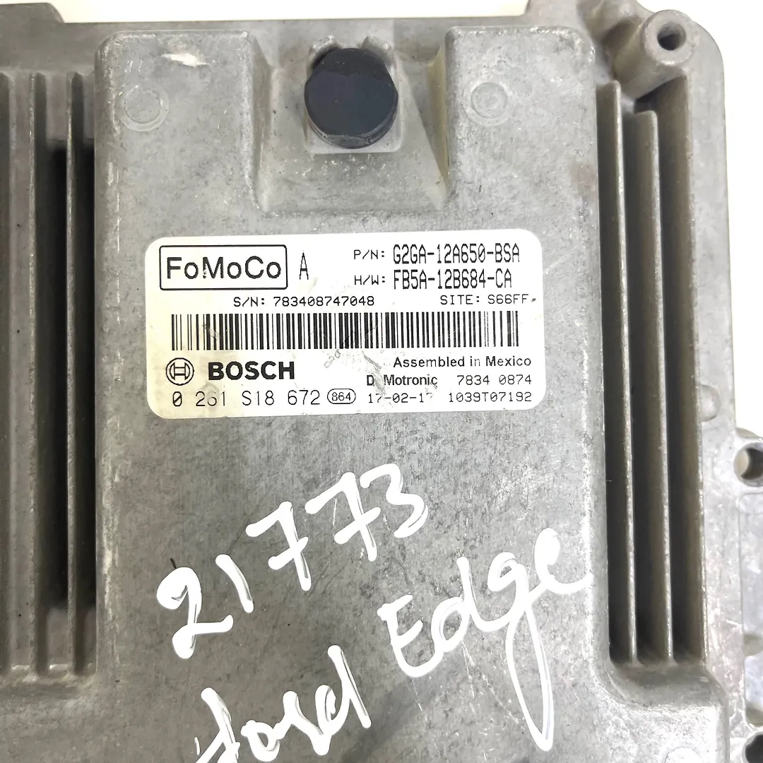 Engine ecm - 2017 Ford Edge SEL