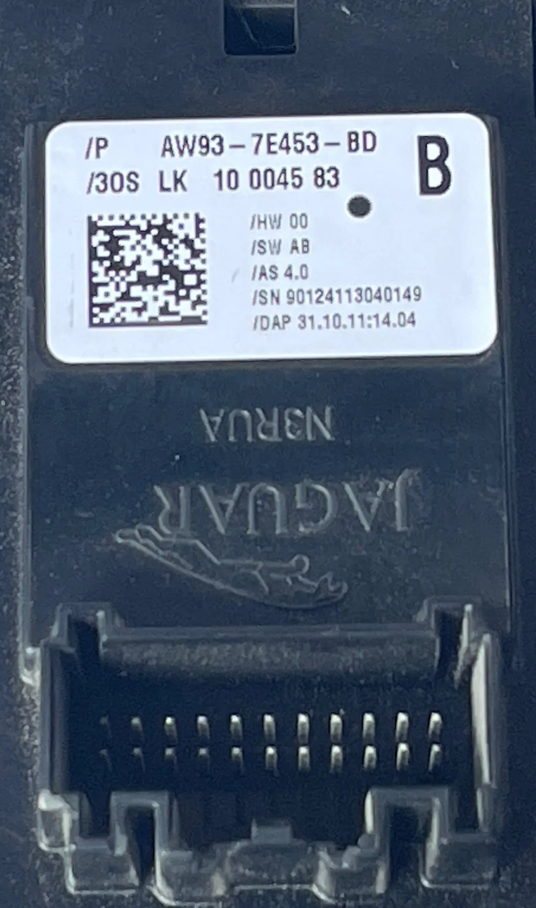 Transmission Shift Switch - 2019 Jaguar XJ