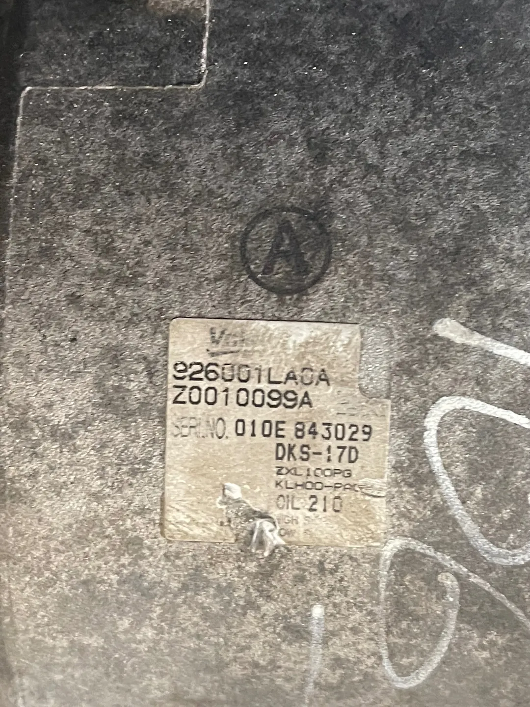 AC Compressor - 2011 Infiniti QX56