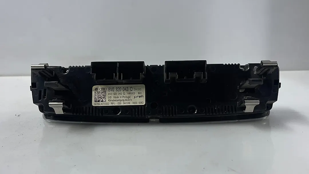 A/C Heater Climate Control Switch - 2017 Audi A3 Premium