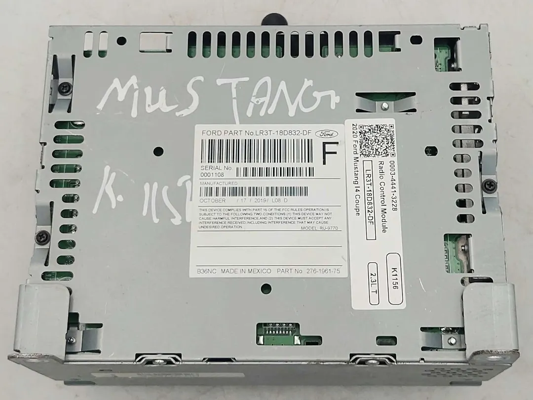 Radio control module - 2020 Ford Mustang I4 Coupe