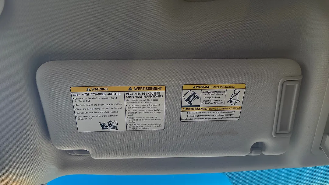 Sun visor - 2011 Infiniti QX56 5.6i