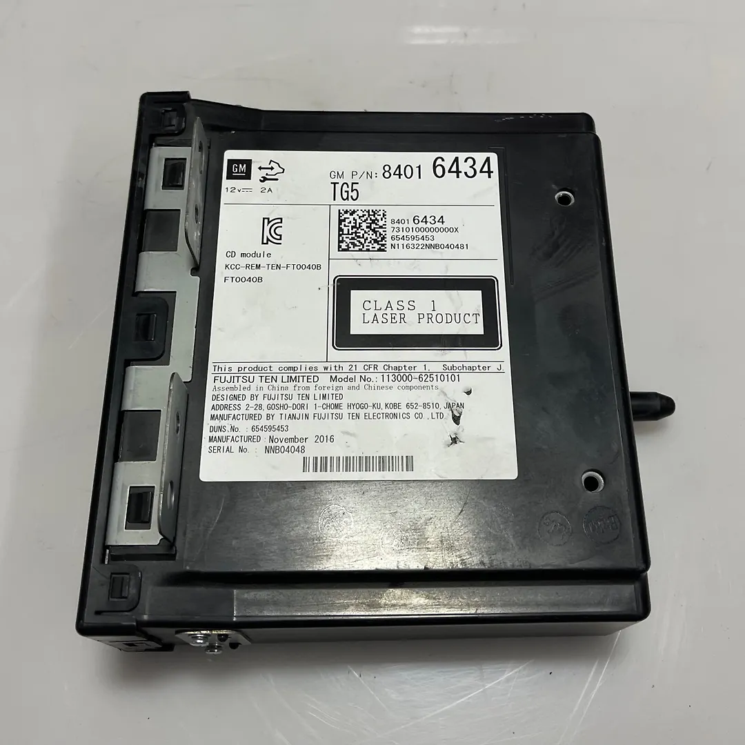 Radio FM CD Player Receiver - 2017 Chevrolet Impala LTZ