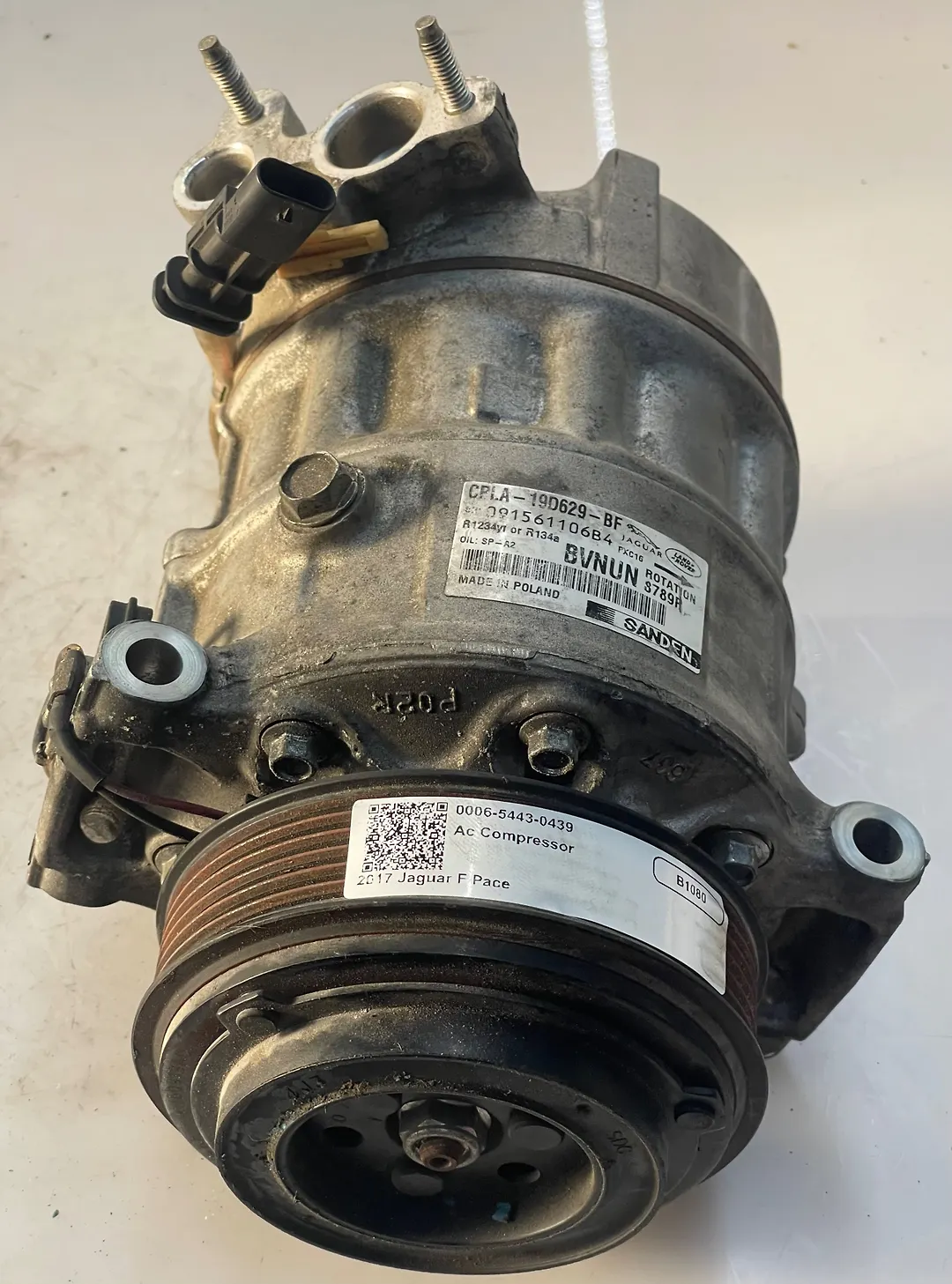 AC Compressor - 2017 Jaguar F-Pace