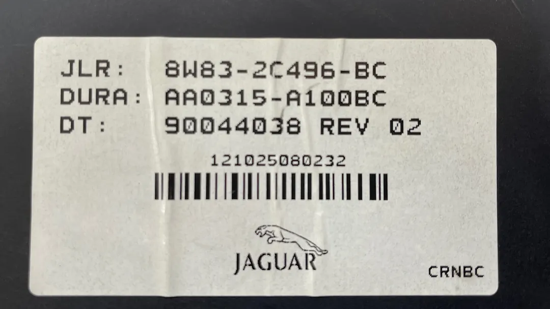 Parking Brake Control Module - 2015 Jaguar XF