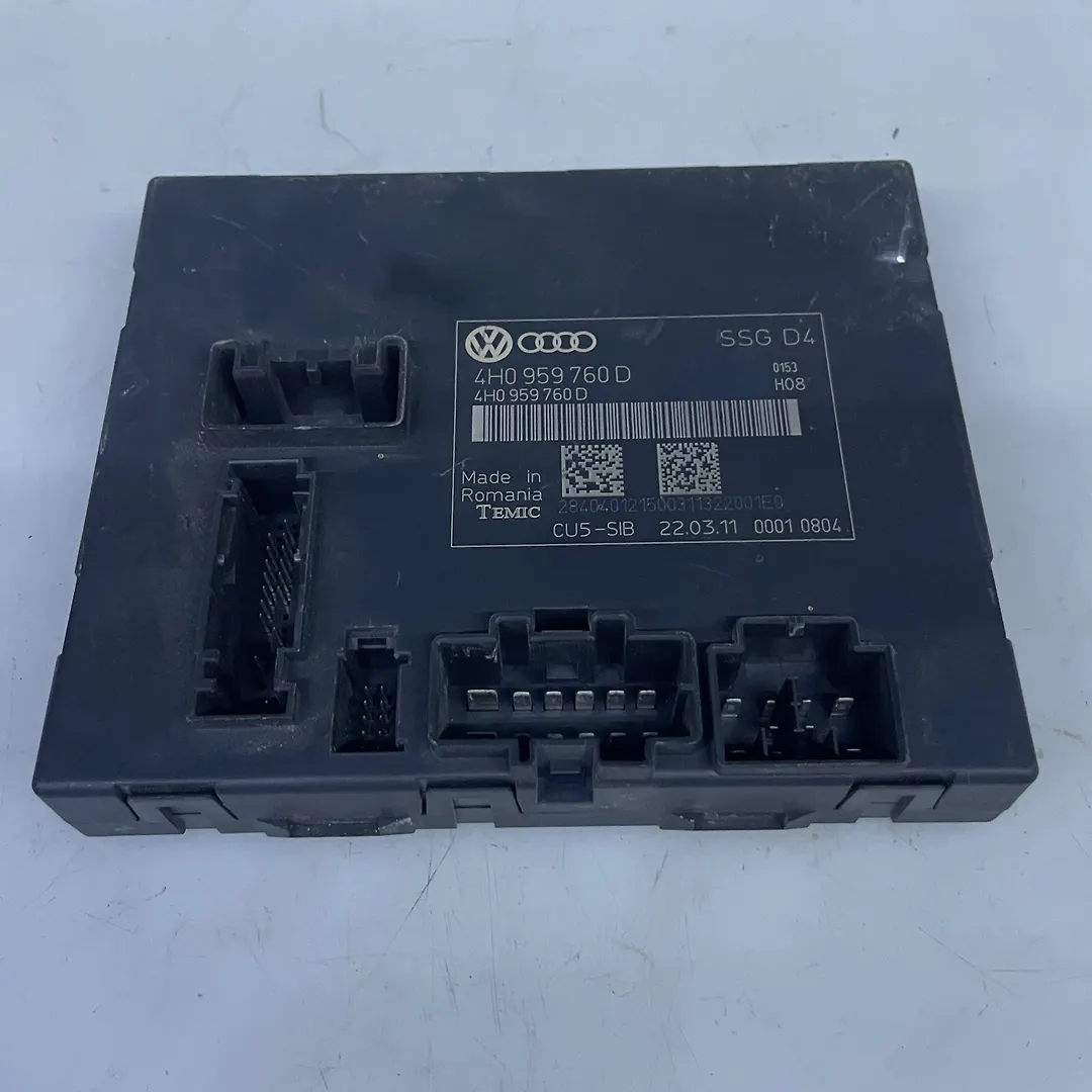 Seat Control Module - 2012 Audi A8