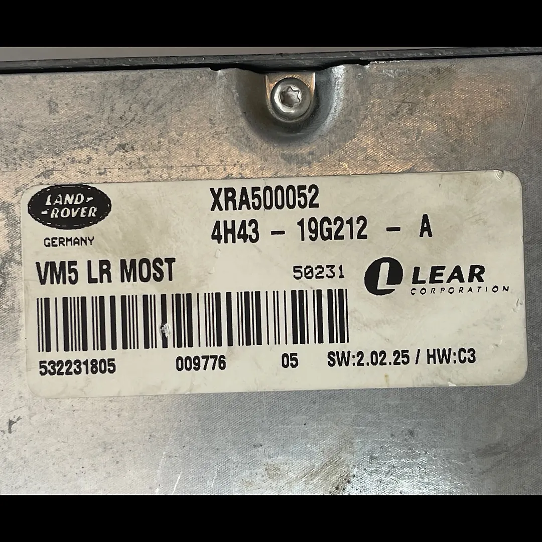 Tuner Control module - 2005 Land Rover VOGUE