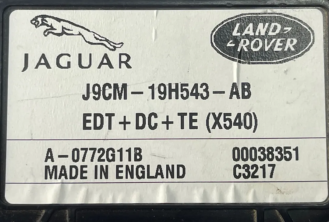 Towing Control Module - 2018 Jaguar E-Pace